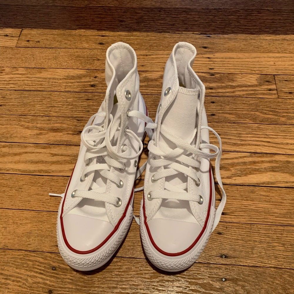 White High Top Converses